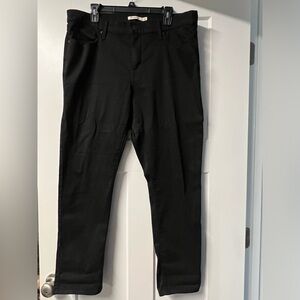 Levi 311 shaping skinny black jeans 18W